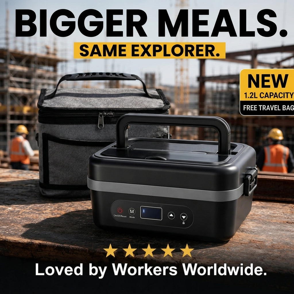 Explorer 1.2L Heating Lunchbox™ - Portable And Convenient