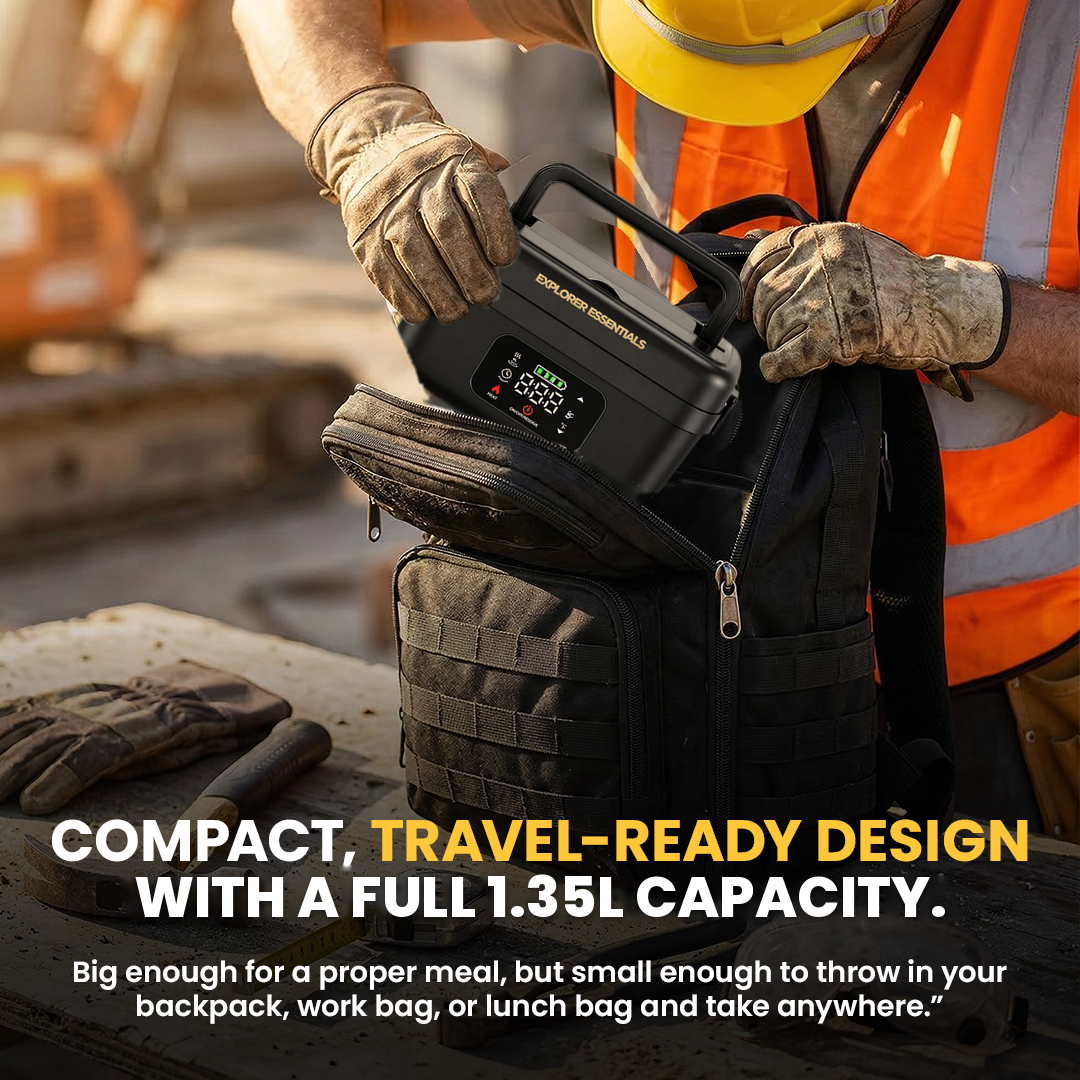 CA Explorer 1.35L Heating Lunchbox™ - Portable And Convenient