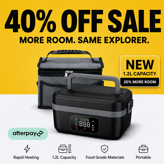 Explorer 1.2L Heating Lunchbox™ - Portable And Convenient