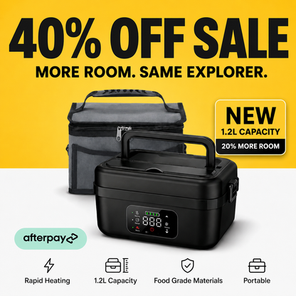 Explorer 1.2L Heating Lunchbox™ - Portable And Convenient