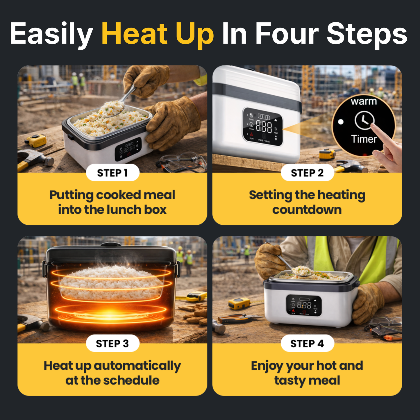 Explorer Heating Lunchbox - Portable And Convenient