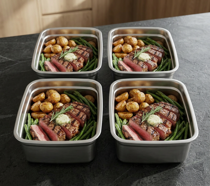 Explorer Meal Prep Package™ - X4 Inserts With Lids