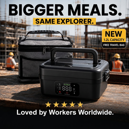 Explorer 1.2L Heating Lunchbox™ - Portable And Convenient