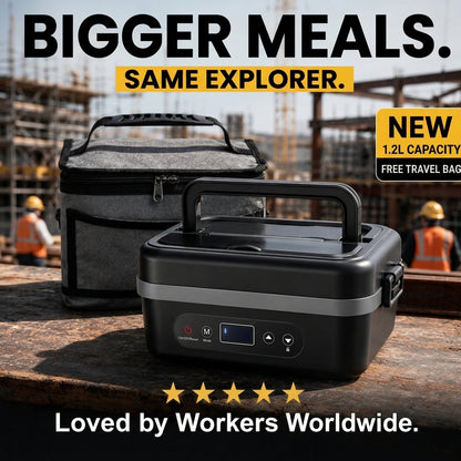 Explorer 1.2L Heating Lunchbox™ - Portable And Convenient