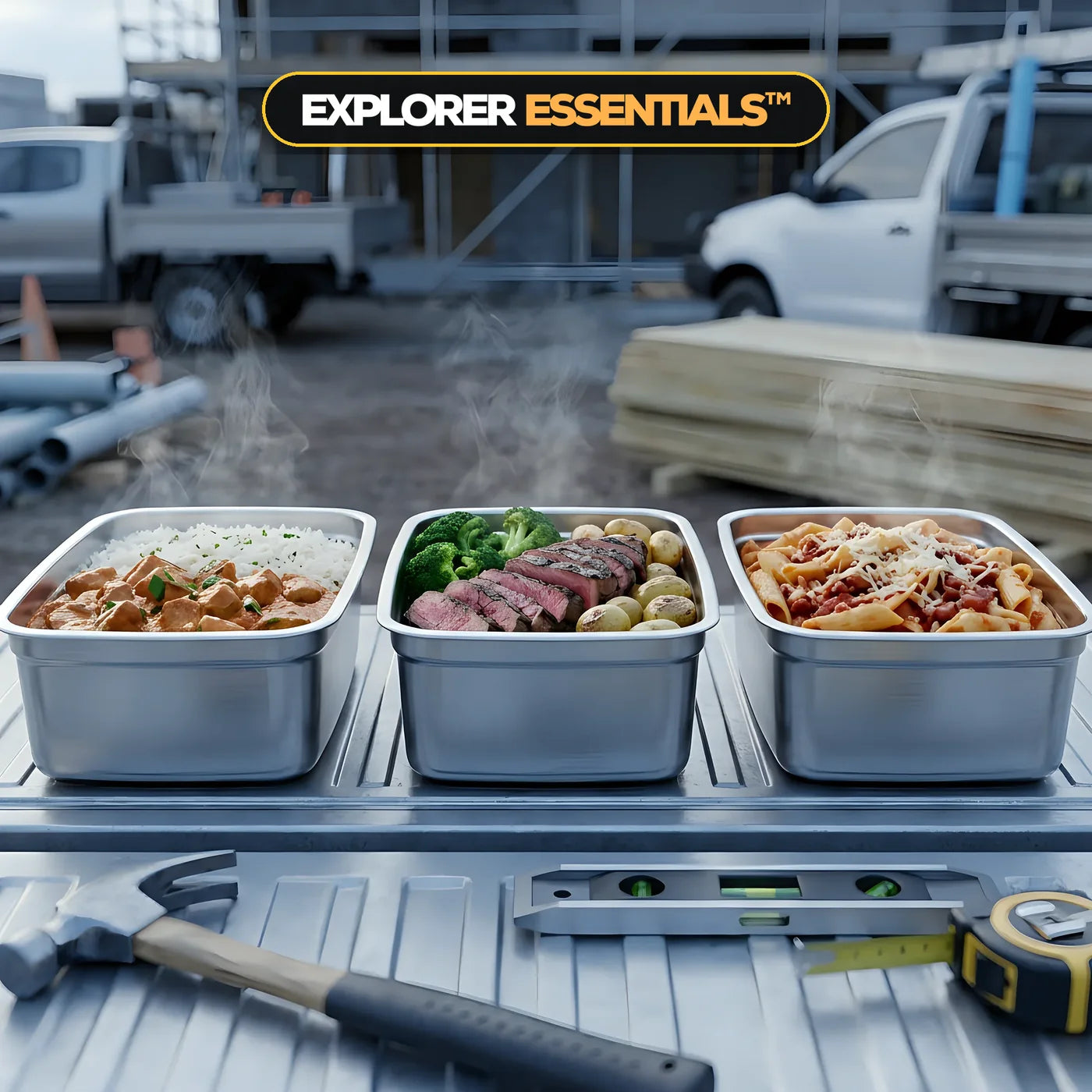 Explorer 1.2L Meal Prep Package™ -  X4 Inserts With Lids